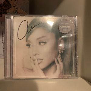 Signed Ariana Grande Positions CD